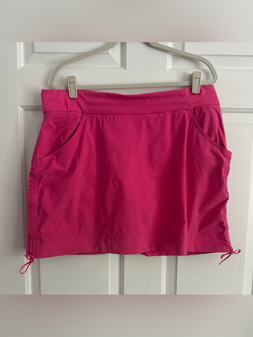 Columbia Pink Athletic All Seasons Ruched Skort